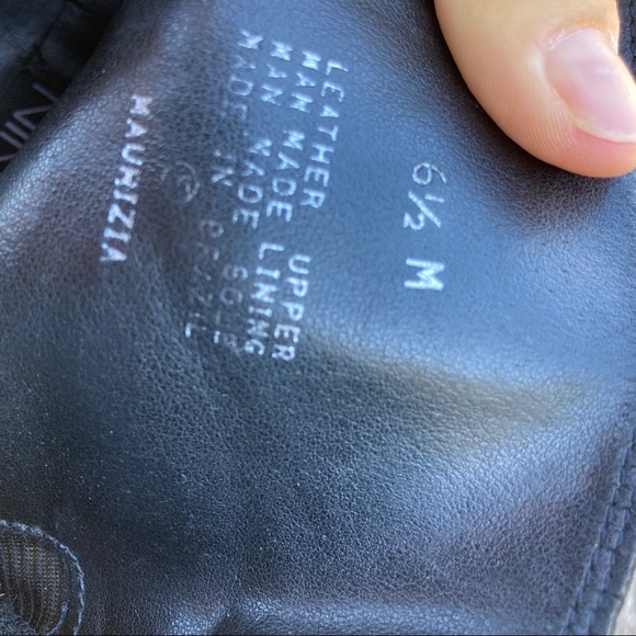 Nine West y2k era black suede heeled boots 6.5 - Picture 10 of 10